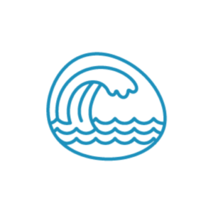 Terhills Cablepark Logo Alleen Wave Zonder Achtergrond